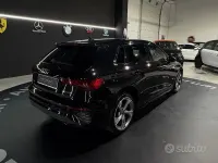 Usata Audi A3 S-Line 150 CV (110 kW) 2021 Nero Berlina