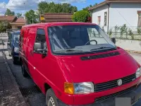 Usata VW T4 116 CV (85 kW) 1998 Rosso Furgone