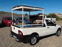 Usata Fiat Strada 84 CV (61 kW) 2009 Bianco Pick-up