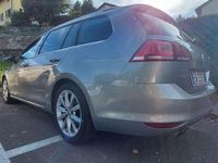 Usata VW Golf VII Highline 122 CV (89 kW) 2014 Grigio Station wagon