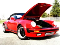 Usata Porsche 964 231 CV (169 kW) 1989 Rosso Cabrio