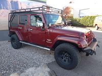 Usata Jeep Wrangler Unlimited Sahara 177 CV (130 kW) 2007 Rosso SUV