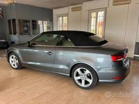 Usata Audi A3 Cabriolet Sport 116 CV (85 kW) 2018 Grigio Cabrio