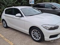 Usata BMW 116 2018 Bianco Utilitaria