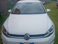 Usata VW Golf VII 115 CV (84 kW) 2018 Bianco Utilitaria