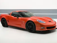 Usata Corvette Z06 513 CV (377 kW) 2011 Arancione metallizzato Utilitaria