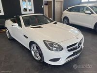 Usata Mercedes SLC250 204 CV (150 kW) 2017 Bianco Cabrio