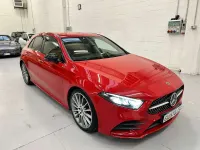 Usata Mercedes A180 Premium 116 CV (85 kW) 2019 Rosso Berlina