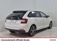 Usata Skoda Rapid Active 105 CV (77 kW) 2014 Bianco Utilitaria