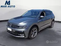 Usata VW Tiguan Allspace Advance 200 CV (147 kW) 2021 Grigio SUV