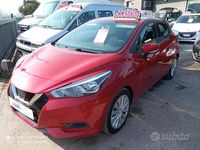 Usata Nissan Micra Acenta 71 CV (52 kW) 2018 Rosso Utilitaria