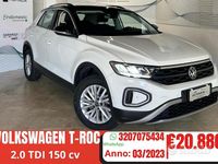 Usata VW T-Roc Life 150 CV (110 kW) 2022 Grigio SUV
