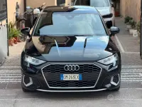 Usata Audi A3 Advanced 150 CV (110 kW) 2022 Nero Berlina