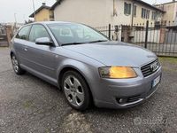 Usata Audi A3 Attraction 140 CV (102 kW) 2003 Grigio Utilitaria