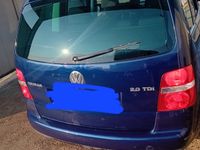Käytetty VW Touran 105 HP (77 kW) 2007 Sininen Tila-auto