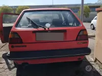 Usata VW Golf II 54 CV (39 kW) 1986 Rosso Utilitaria