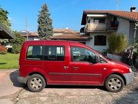Usata VW Caddy 105 CV (77 kW) 2004 Rosso Monovolume