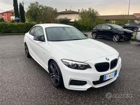 Usata BMW 218 M Sport 136 CV (100 kW) 2021 Bianco Coupé