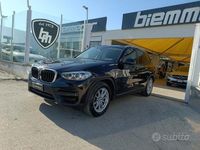 Usata BMW X3 Luxury Line 190 CV (139 kW) 2019 Nero SUV