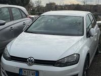 Usata VW Golf VII 110 CV (80 kW) 2013 Bianco Berlina