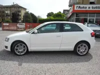 Usata Audi A3 90 CV (66 kW) 2011 Bianco Utilitaria