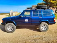 Usata Jeep Cherokee 116 CV (85 kW) 2001 Blu SUV
