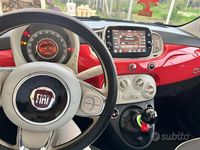 Usata Fiat 500 69 CV (50 kW) 2017 Rosso Berlina