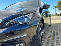 Usata Peugeot 308 GT-line 120 CV (88 kW) 2017 Nero Berlina