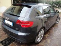 Usata Audi A3 Sportback Ambition 200 CV (147 kW) 2009 Grigio Utilitaria
