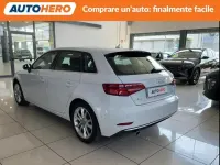 Usata Audi A3 Sport 116 CV (85 kW) 2017 Bianco Berlina