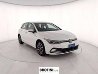 Usata VW Golf VIII Style 131 CV (96 kW) 2021 Bianco pastello Berlina