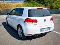 Usata VW Golf VI Comfortline 110 CV (80 kW) 2009 Bianco Utilitaria