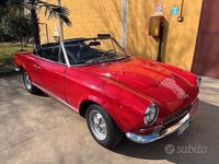 Usata Fiat 124 Spider 88 CV (64 kW) 1970 Rosso Cabrio