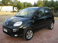 Usata Fiat Panda 4x4 Climbing 75 CV (55 kW) 2014 Nero Utilitaria