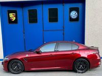 Usata Alfa Romeo Giulia Quadrifoglio 510 CV (375 kW) 2020 Bordeaux metallizzato Berlina
