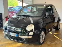 Usata Fiat 500 Lounge 69 CV (50 kW) 2008 Nero Berlina