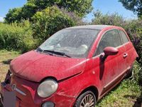 Usata Fiat 500 75 CV (55 kW) 2010 Rosso Berlina