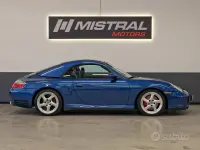 Usata Porsche 911 Carrera 4S Cabriolet 320 CV (235 kW) 2005 Blu Cabrio