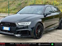 Usata Audi RS3 Ambiente 400 CV (294 kW) 2019 Nero Berlina