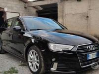 Usata Audi A3 Design 110 CV (80 kW) 2016 Nero Berlina
