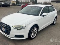 Usata Audi A3 115 CV (84 kW) 2019 Bianco Berlina