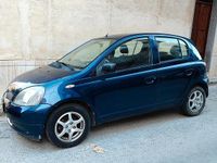 Usata Toyota Yaris 2001 Blu Berlina