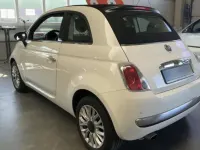 Usata Fiat 500C Lounge 69 CV (50 kW) 2014 Bianco Cabrio