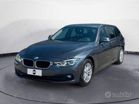 Usata BMW 316 Advantage 116 CV (85 kW) 2016 Grigio Station wagon