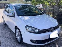 Usata VW Golf VI 140 CV (102 kW) 2010 Bianco Utilitaria