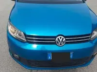 Usata VW Touran Trendline 105 CV (77 kW) 2011 Verde Monovolume