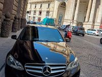 Usata Mercedes E220 170 CV (125 kW) 2014 Nero Berlina