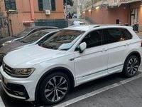 Usata VW Tiguan R-line 131 CV (96 kW) 2020 Bianco SUV
