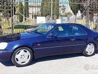 Usata Mercedes S500 320 CV (235 kW) 1995 Blu Coupé