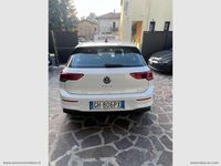 Usata VW Golf VIII Life 110 CV (80 kW) 2021 Bianco Berlina